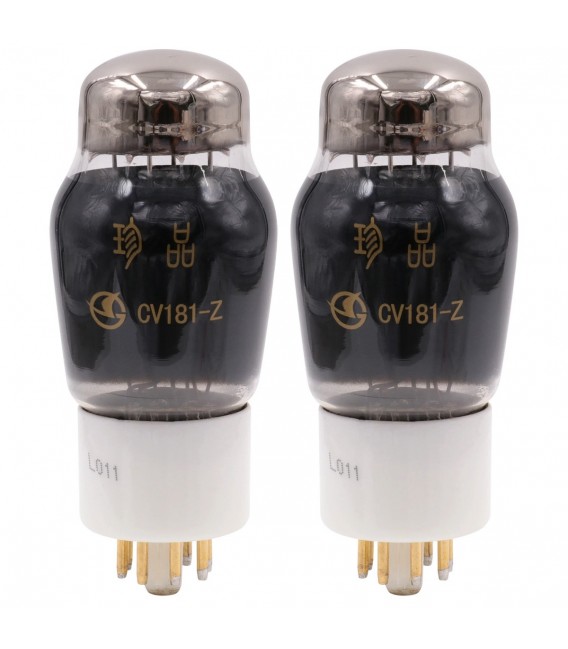 [GRADE B] SHUGUANG CV181-Z HiFi Tubes (Matched Pair) - Audiophonics