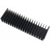 Anodised Aluminum Heat Sink Radiator 200x60x40mm Black