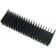 Anodised heat sink radiator 200x60x40mm Black