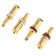 WBT-0730.01 Topline Gold plated 24k Binding post (Set x4)