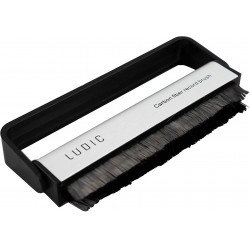 LUDIC Brosse de Nettoyage en Fibre de Carbone pour Disques Vinyles