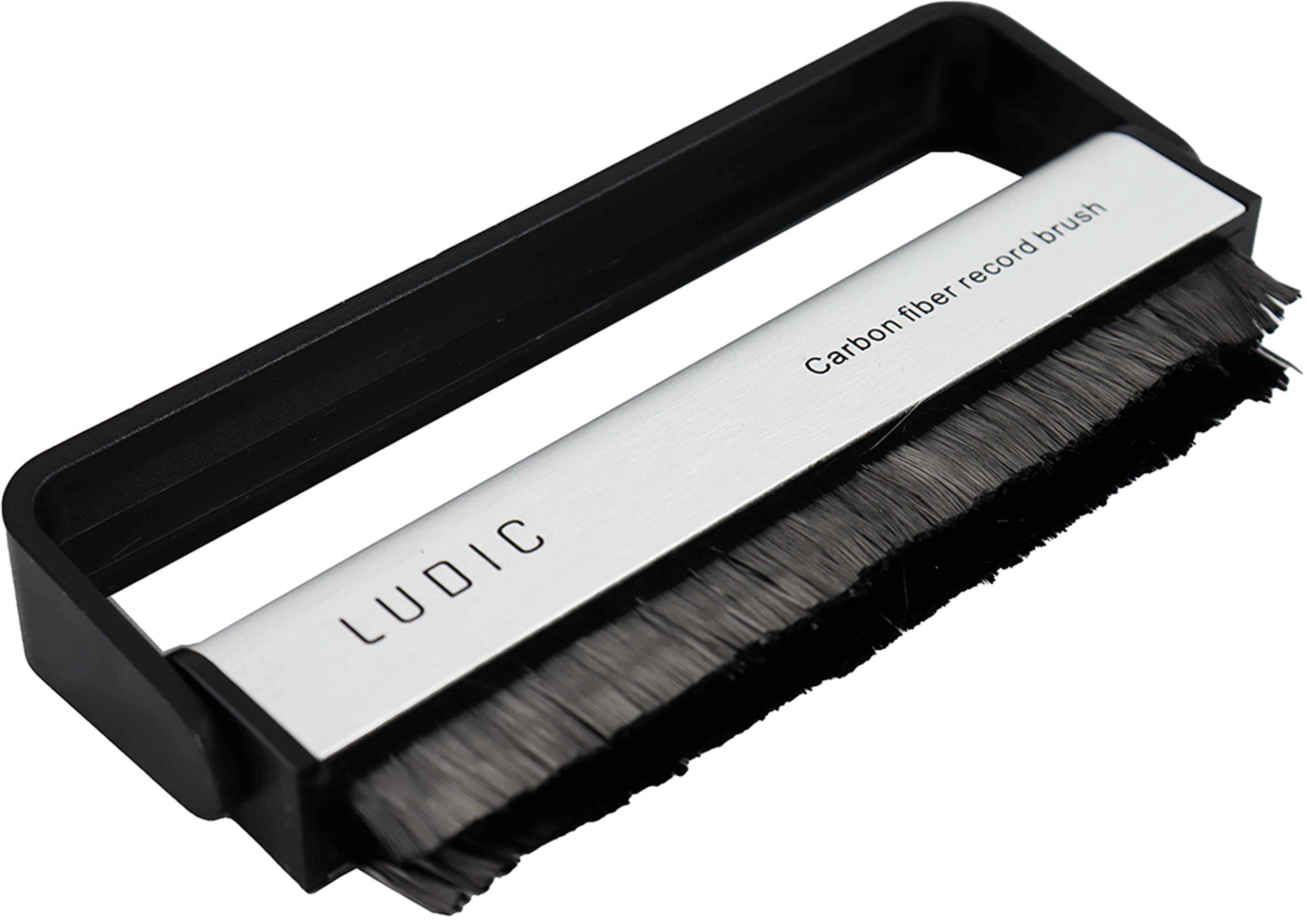 LUDIC Brosse de Nettoyage en Fibre de Carbone pour Disques Vinyles