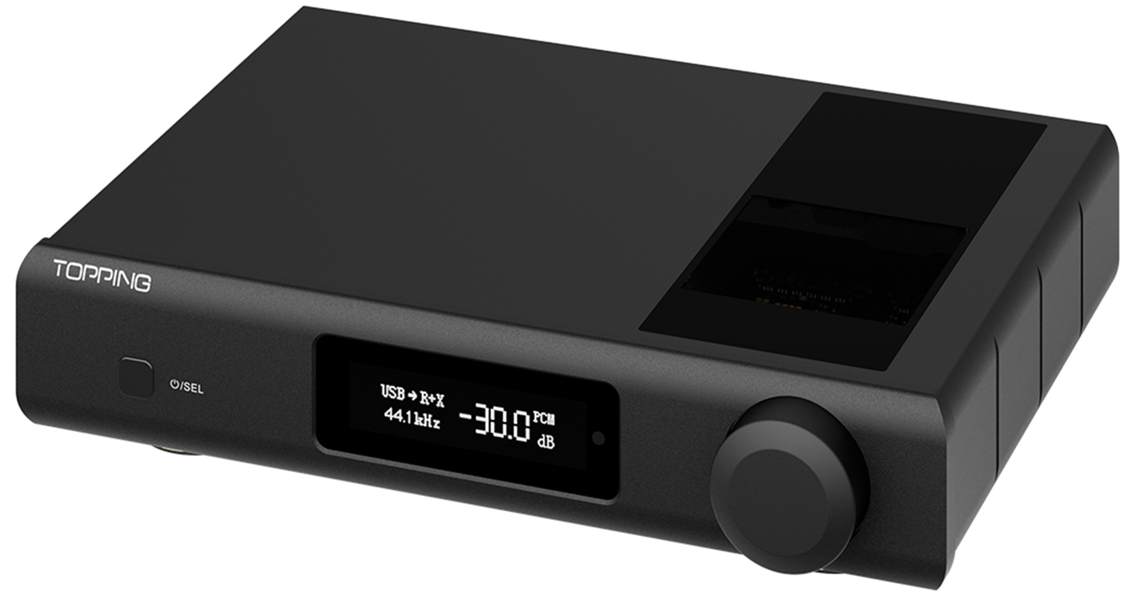 TOPPING D90 III DISCRETE Balanced Discrete DAC Bluetooth 5.1 32bit 768kHz DSD512 Black