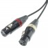 SOMMERCABLE ONY4 Câble de Modulation Stéréo RCA Mâle XLR Femelle Plaqué Or 24k 1m