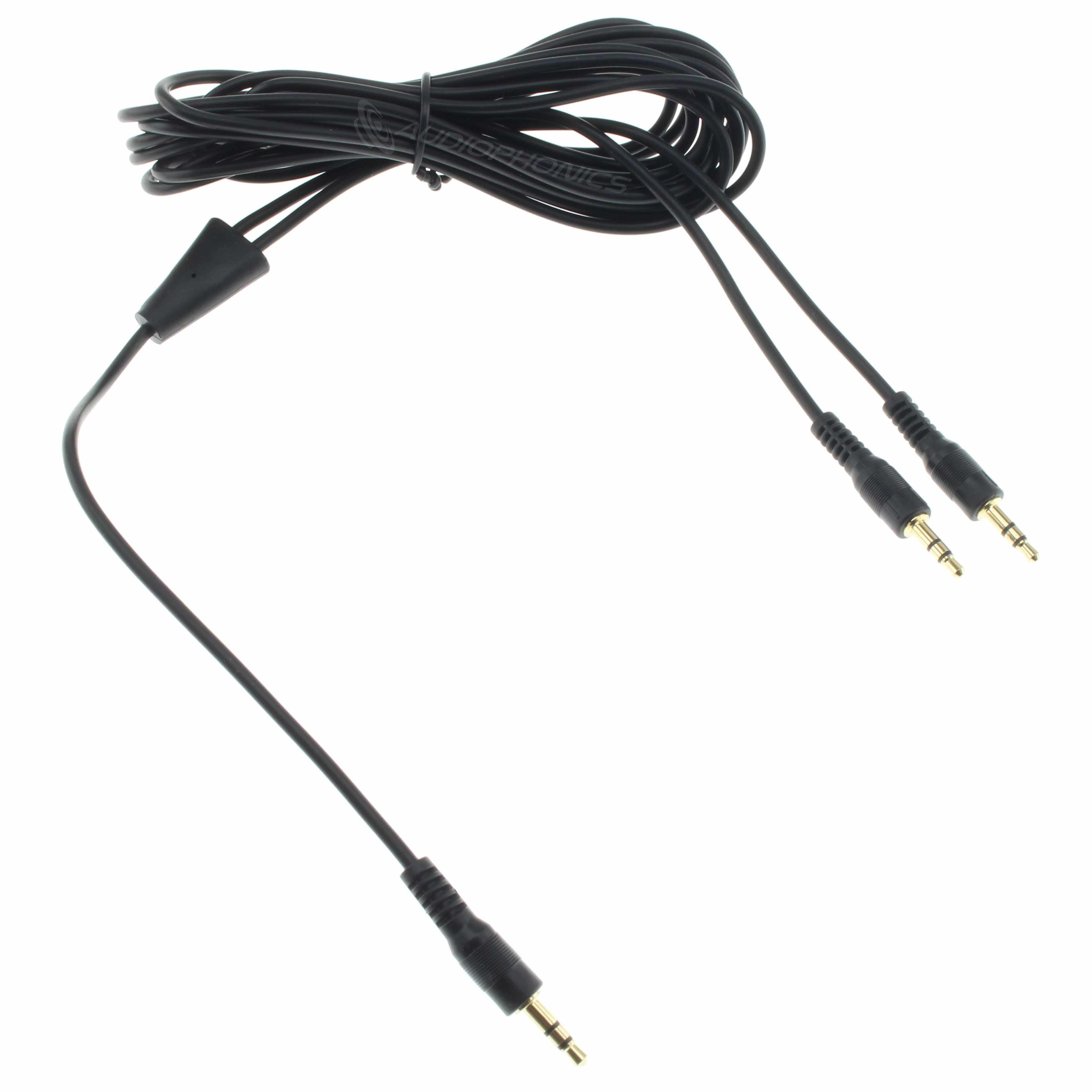 TOPPING Dual Trigger Cable 12V Jack 3.5mm Male to 2x Jack 3.5mm Male for Mono Amplifier 2m