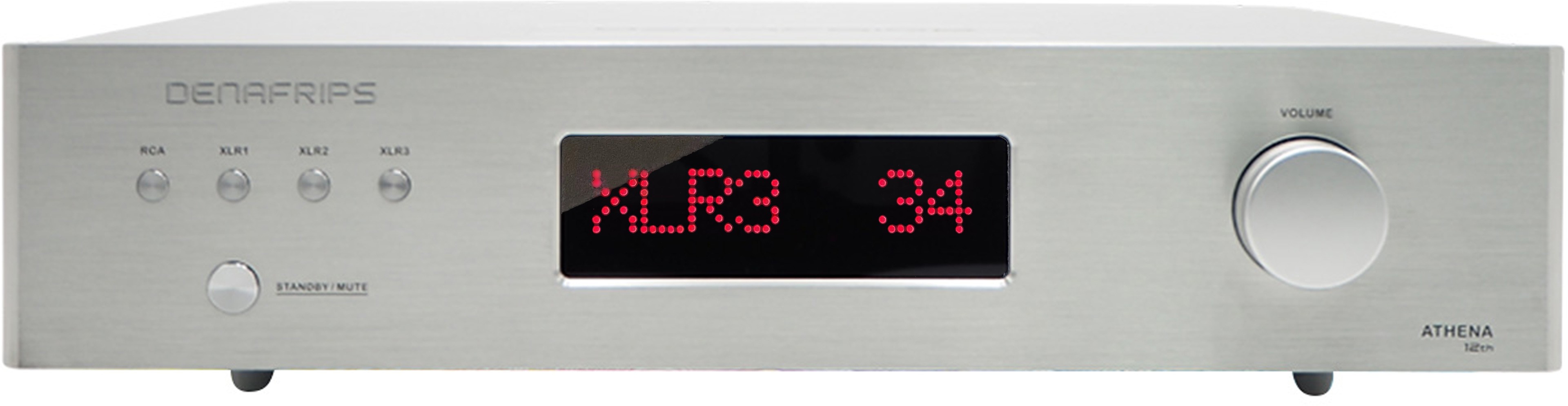 DENAFRIPS ATHENA 12TH Discrete Balanced Preamplifier Pure Class A Silver