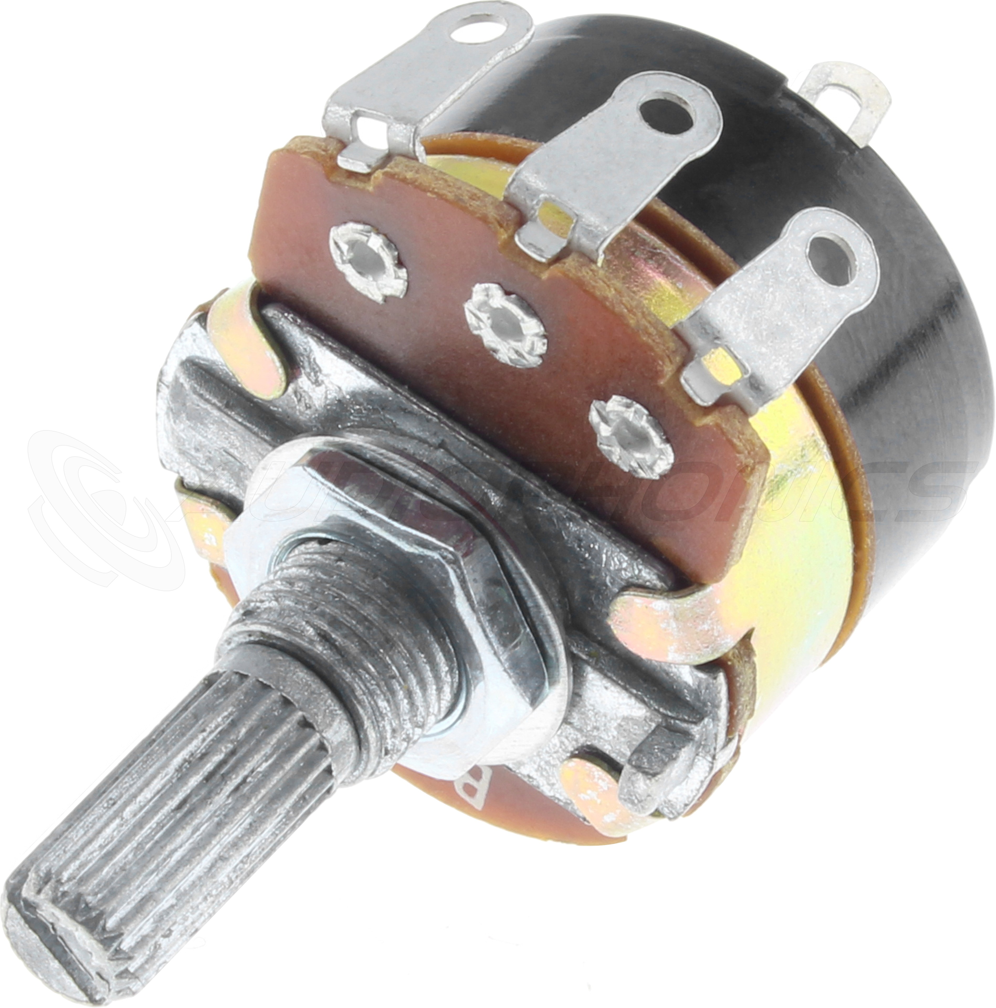 GAE potentiomètre 500K avec interrupteur rotatif ON-OFF 250V 4A