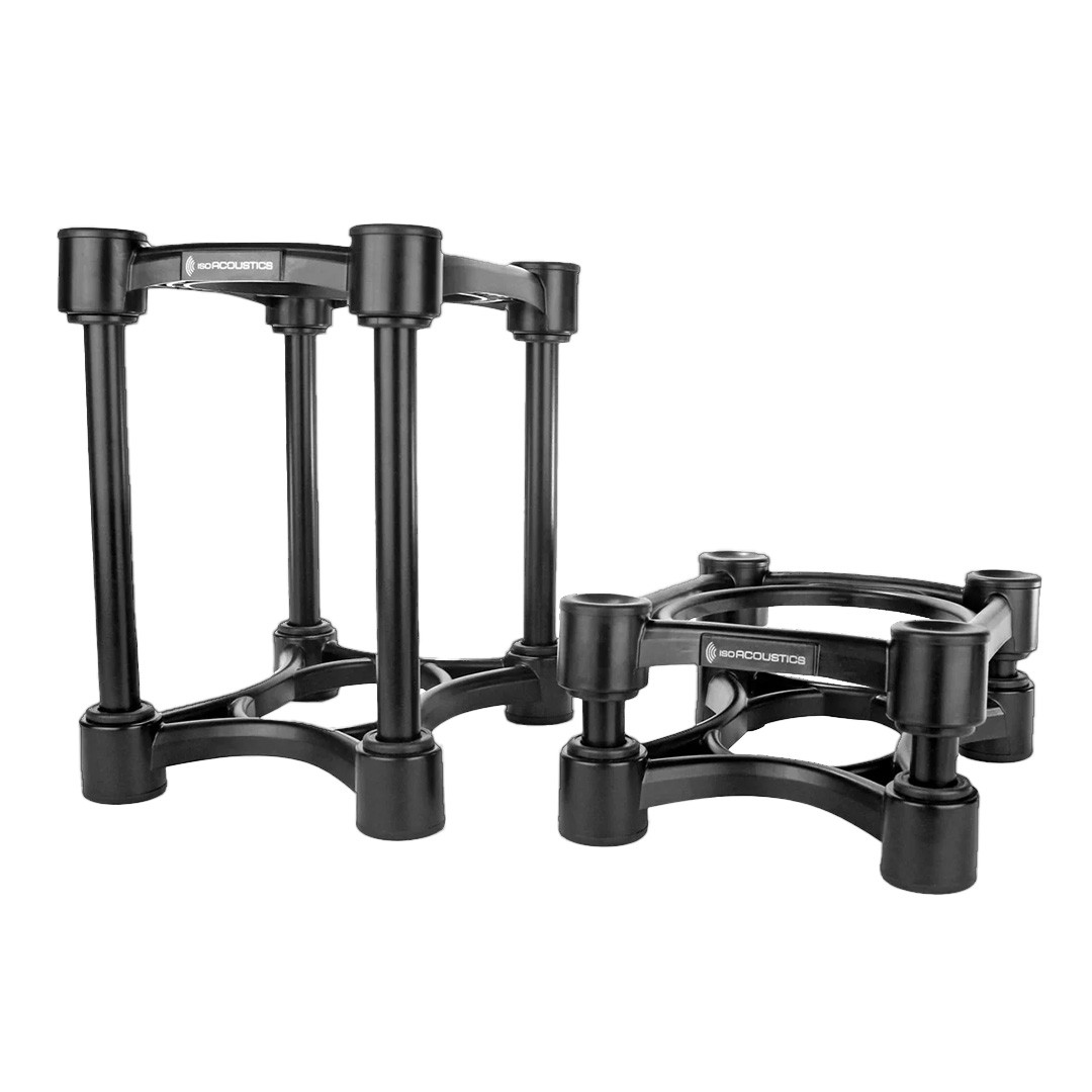 ISOACOUSTICS ISO-200 Speaker Stands 34kg 200x255x215mm Black (Pair)