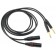 AUDIOPHONICS WIRE Balanced Interconnect Cable 6.35mm TRS jack to XLR OFC Copper Gold Plated 1.5m (Pair)