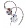 FIIO FD15 IEM Dynamic In-Ear Monitor 32Ω 112dB 10Hz-40kHz Argent