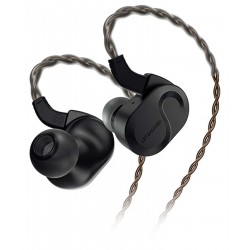 Letshuoer S08 Fourth Generation Écouteurs intra-auriculaires IEM Planar Magnétique 26Ω 105dB 20Hz-40kHz Noir