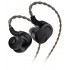 LETSHUOER S08 Écouteurs Intra-Auriculaires IEM Planar Magnetic 26Ω 105dB 20Hz-40kHz Noir