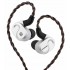 LETSHUOER S08 Écouteurs Intra-Auriculaires IEM Planar Magnetic 26Ω 105dB 20Hz-40kHz Argent