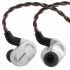 LETSHUOER S08 Écouteurs Intra-Auriculaires IEM Planar Magnetic 26Ω 105dB 20Hz-40kHz Argent