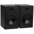 DAYTON AUDIO M6 Active Bookshelf Speakers with USB DAC/Bluetooth 5.0 2x75W 35Hz-20kHz Black (Pair)