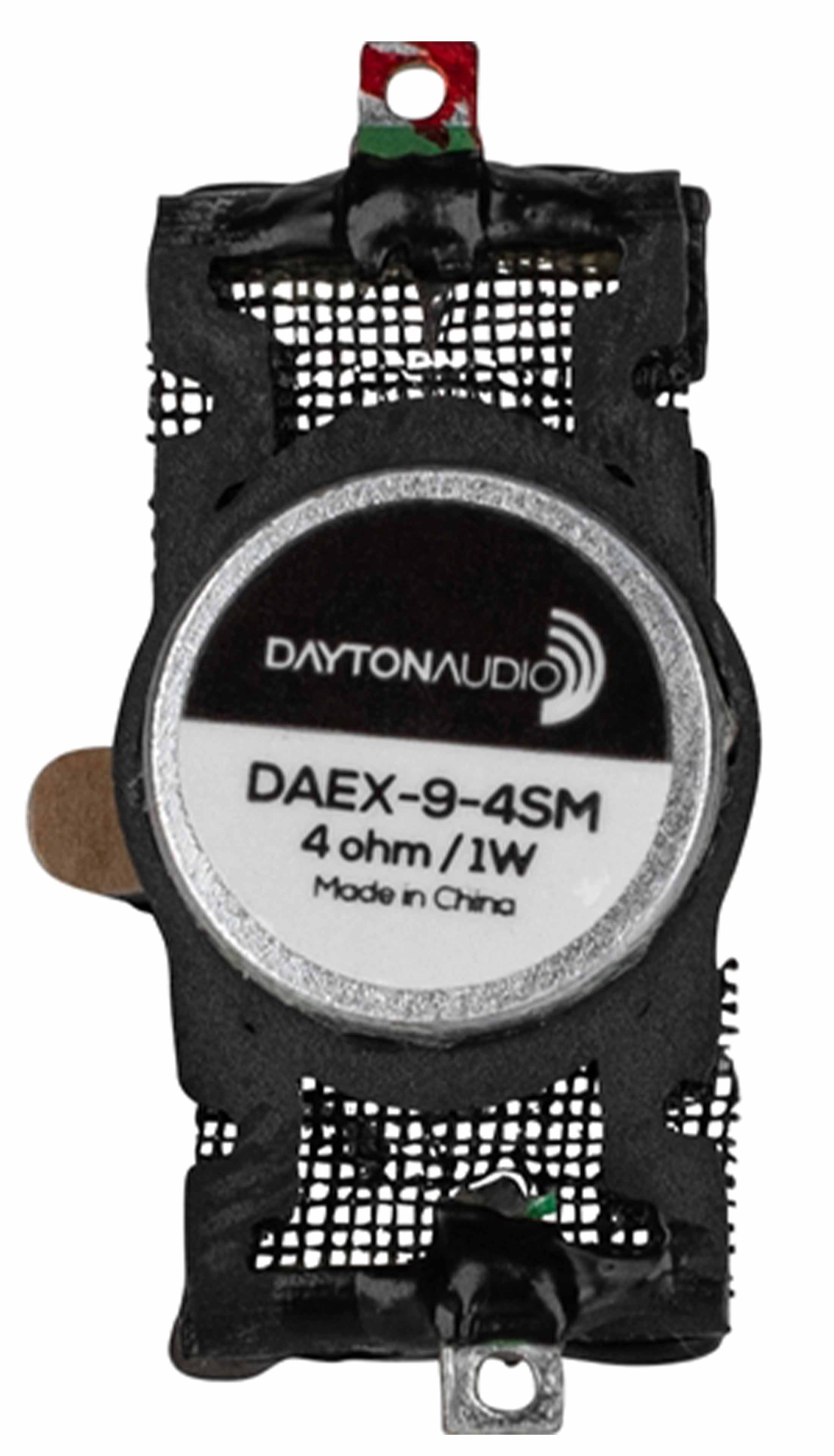 DAYTON AUDIO DAEX-9-4SM Haut-Parleur Mini Vibreur Exciter 1W 4 Ohm Ø9mm