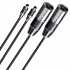 FURUTECH ADLiHP-35HX-XLR Balanced XLR Cable 2x XLR 3-pin Male to Sennheiser HD 800 Connectors 3m