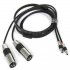 FURUTECH ADLiHP-35HX-XLR Balanced XLR Cable 2x XLR 3-pin Male to Sennheiser HD 800 Connectors 3m