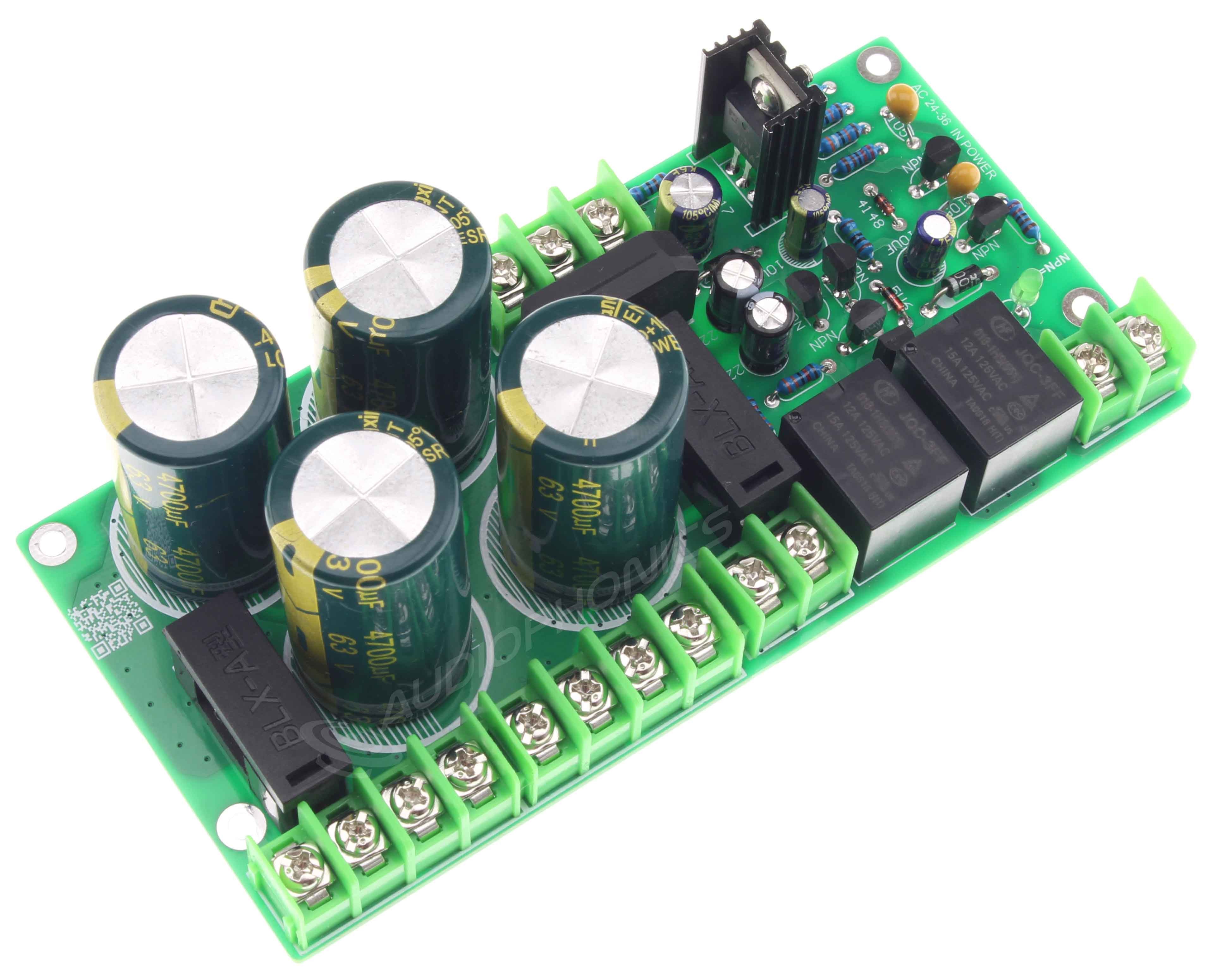 LJM Linear Power Supply and Speaker Stereo Protection Module