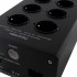 LUDIC KRATOS Filtered Power Distributor 8 Filter Outlets Schuko Black