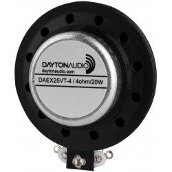 DAYTON AUDIO DAEX25VT-4 Haut-Parleur Vibreur Exciter 20W 4 Ohm Ø25mm