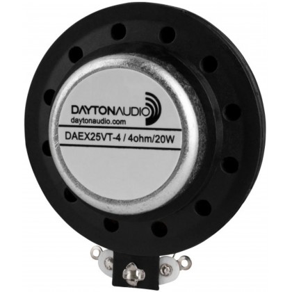 DAYTON AUDIO DAEX25VT-4 Haut-Parleur Vibreur Exciter 20W 4 Ohm Ø25mm