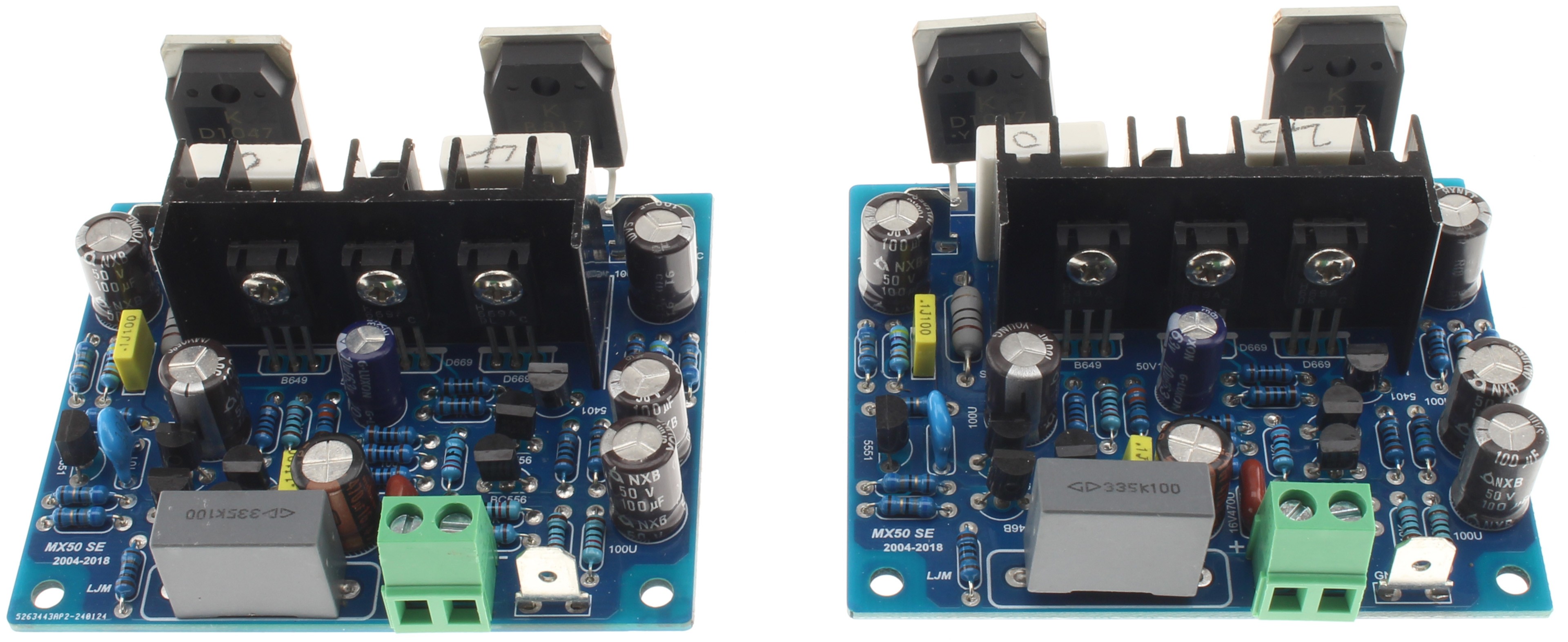 LJM MX50 SE Mono Amplifier Modules 100W 8Ω (Pair)