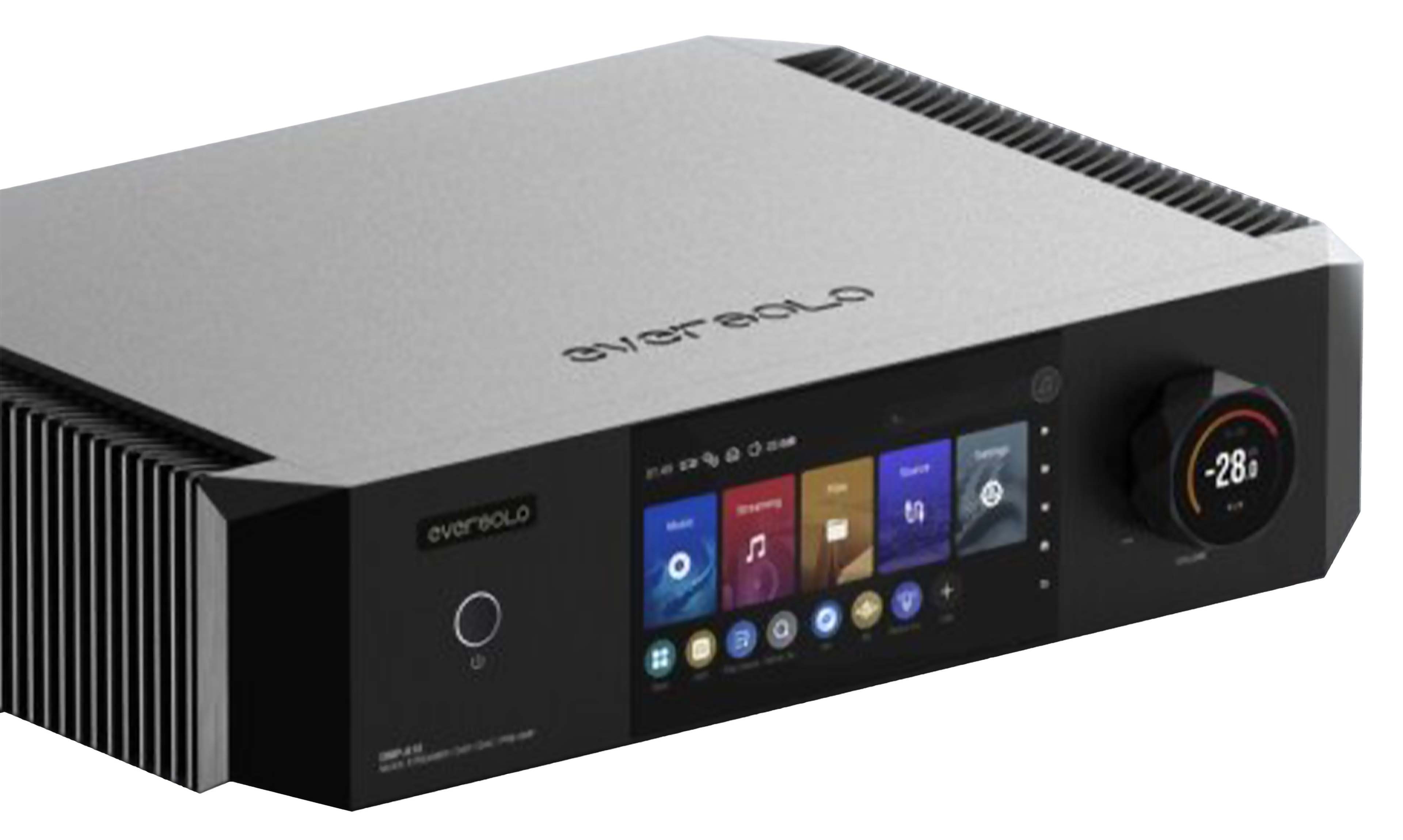 EVERSOLO DMP-A10 Lecteur Réseau AK4191EQ AK4499EX DSP AK7739VQ WiFi DLNA AirPlay Bluetooth aptX HD LDAC 32bit 768kHz DSD512