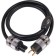 W&M Audio Tornado Cordon secteur 3x4.0mm² Ø 12.9mm 1.0m