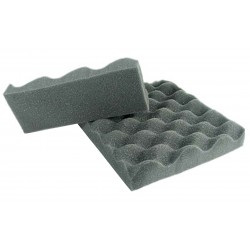 JANTZEN AUDIO Mousse absorbante "boite à Oeufs" 40mm 1x1m