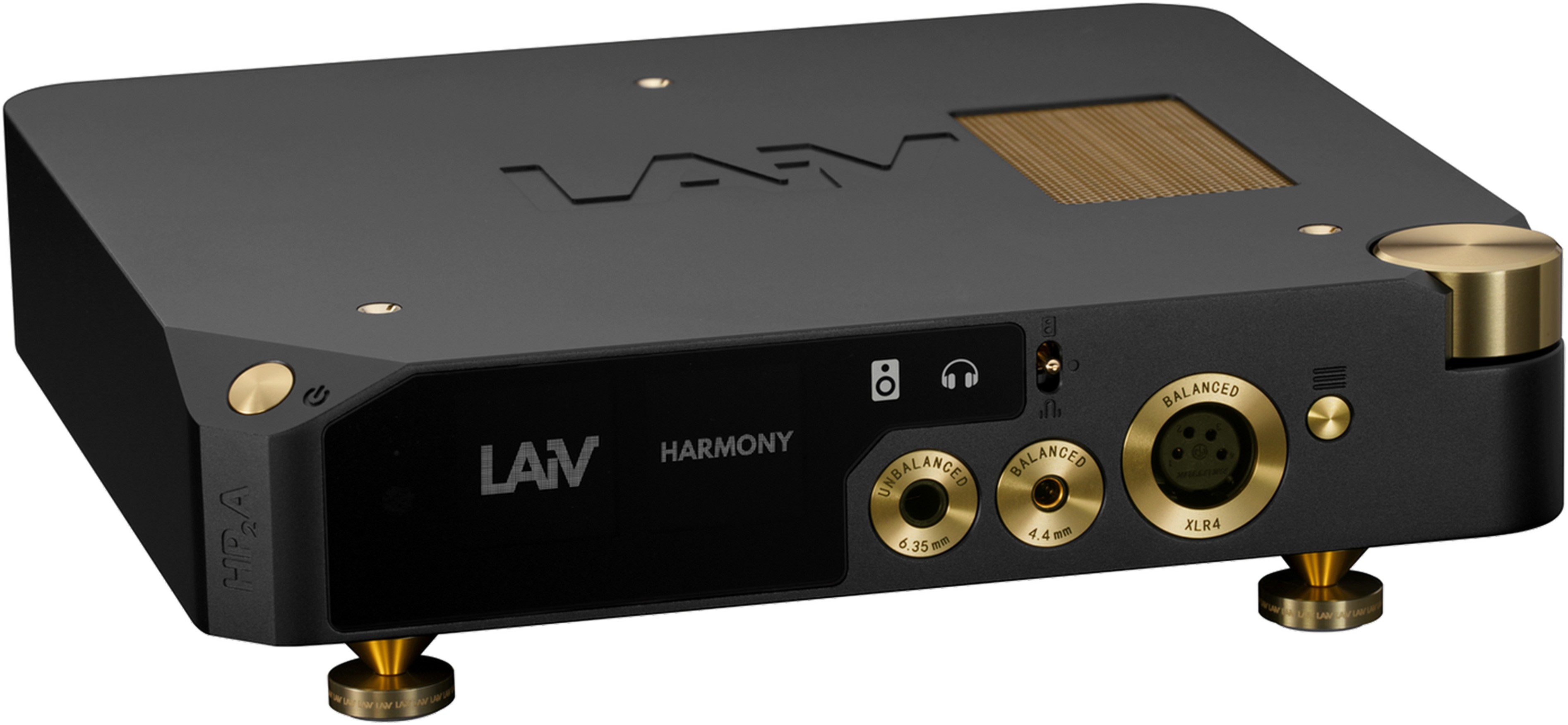 LAIV HARMONY HP2A Class A Preamplifier Balanced Headphone Amplifier Black