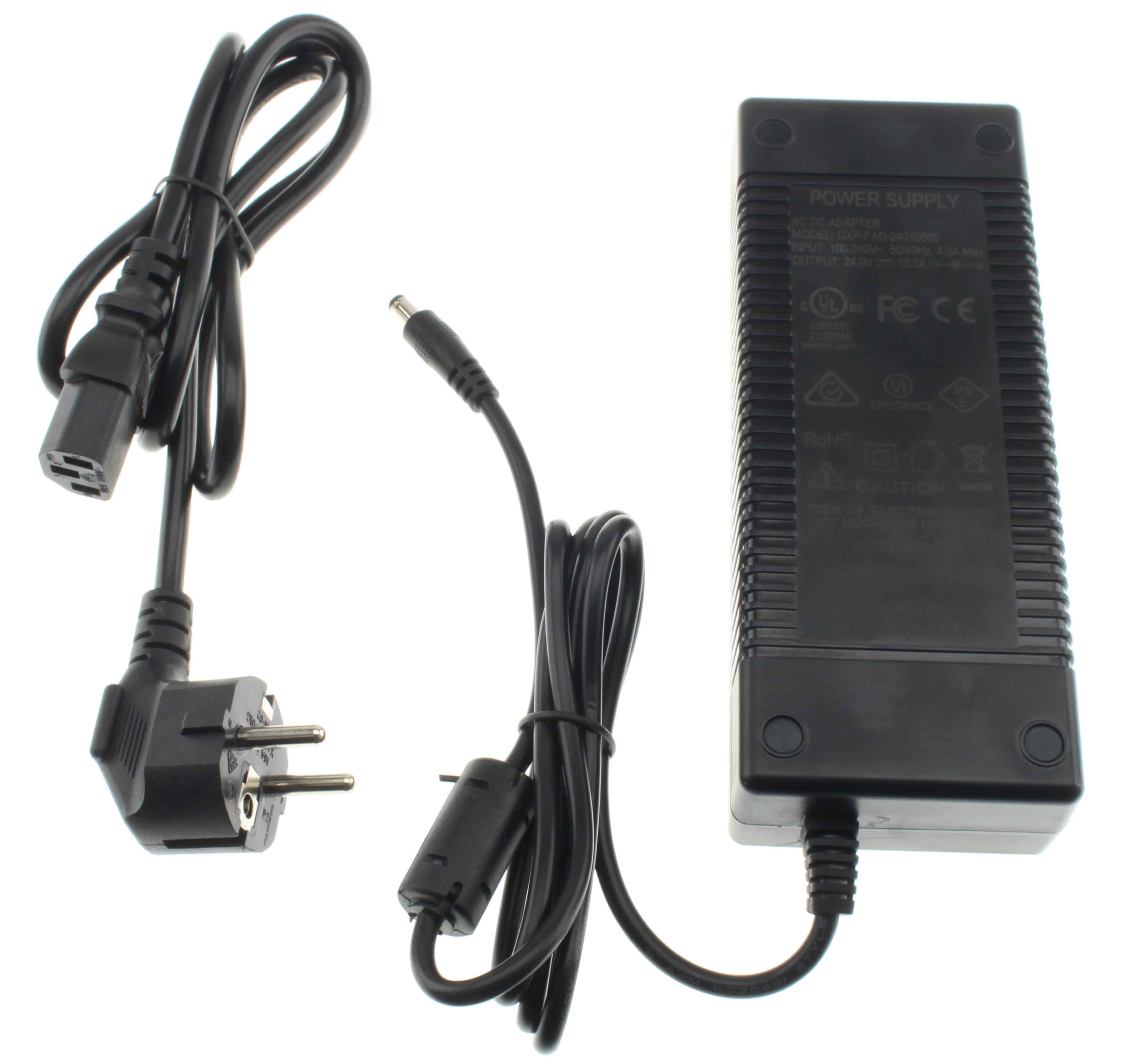 AC / DC Switching Power Adapter 100-240V AC to 24V 10A DC