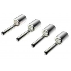 VIBORG VP202-AG Pure Silver Banana Plugs Ø3.3mm (Set x4)