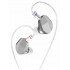 HIDIZS MP143 SALT Écouteurs Intra-Auriculaires IEM Planar Magnetic Jack 4.4mm 17Ω 103dB 20Hz-40kHz Argent