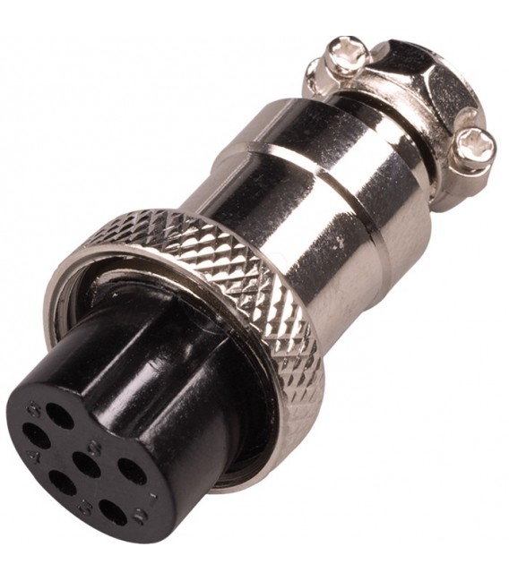 Connector Micro Female 6 pin Ø14.2mm - Audiophonics