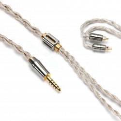 DD Nyx Net Headphone Cable 4.4mm balanced jack to interchangeable connectors MMCX / CIEM 0.78 OCC Copper 1.2m