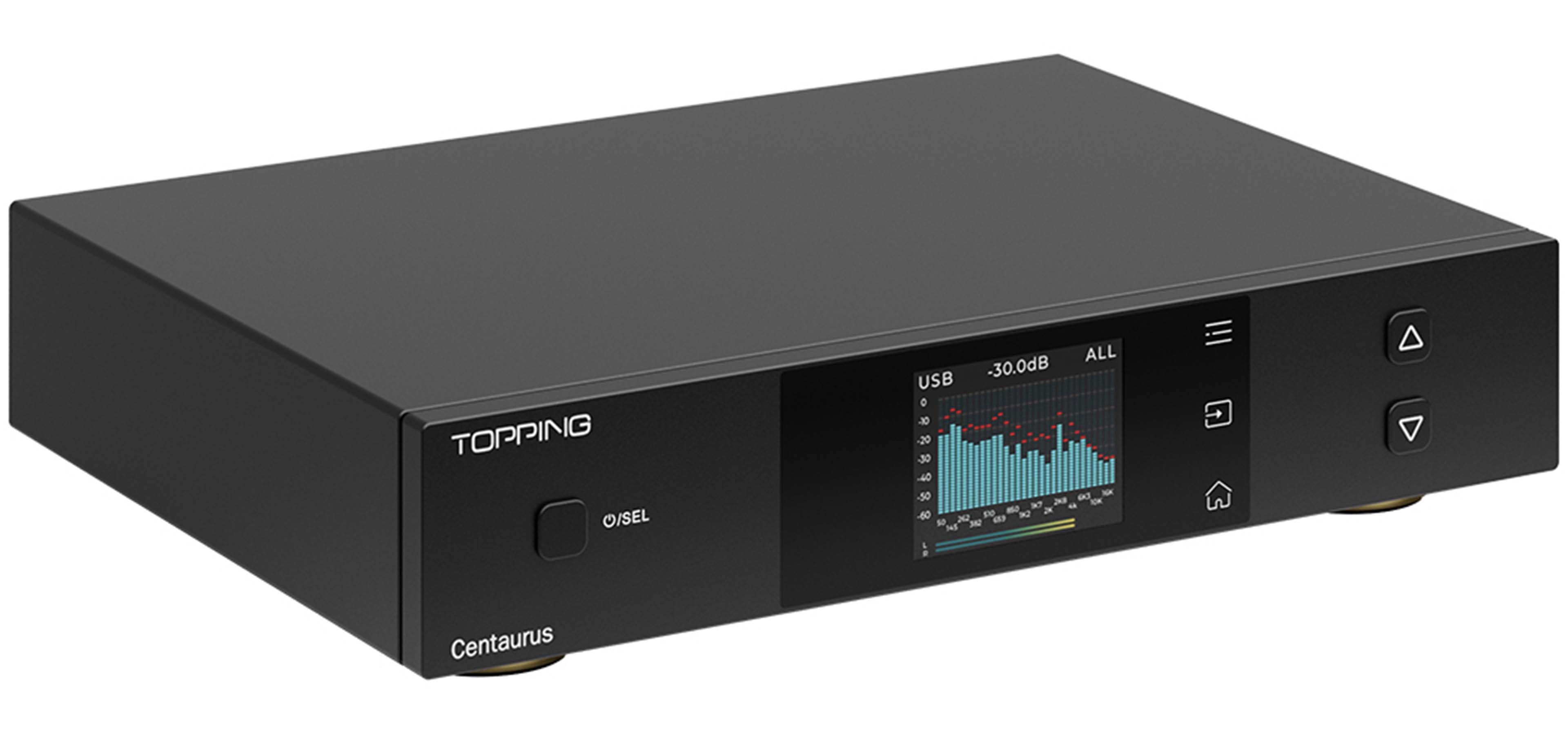 TOPPING CENTAURUS Balanced R2R DAC XMOS XU316 Bluetooth 5.1 LDAC PCM 32bit 768kHz DSD512 Black