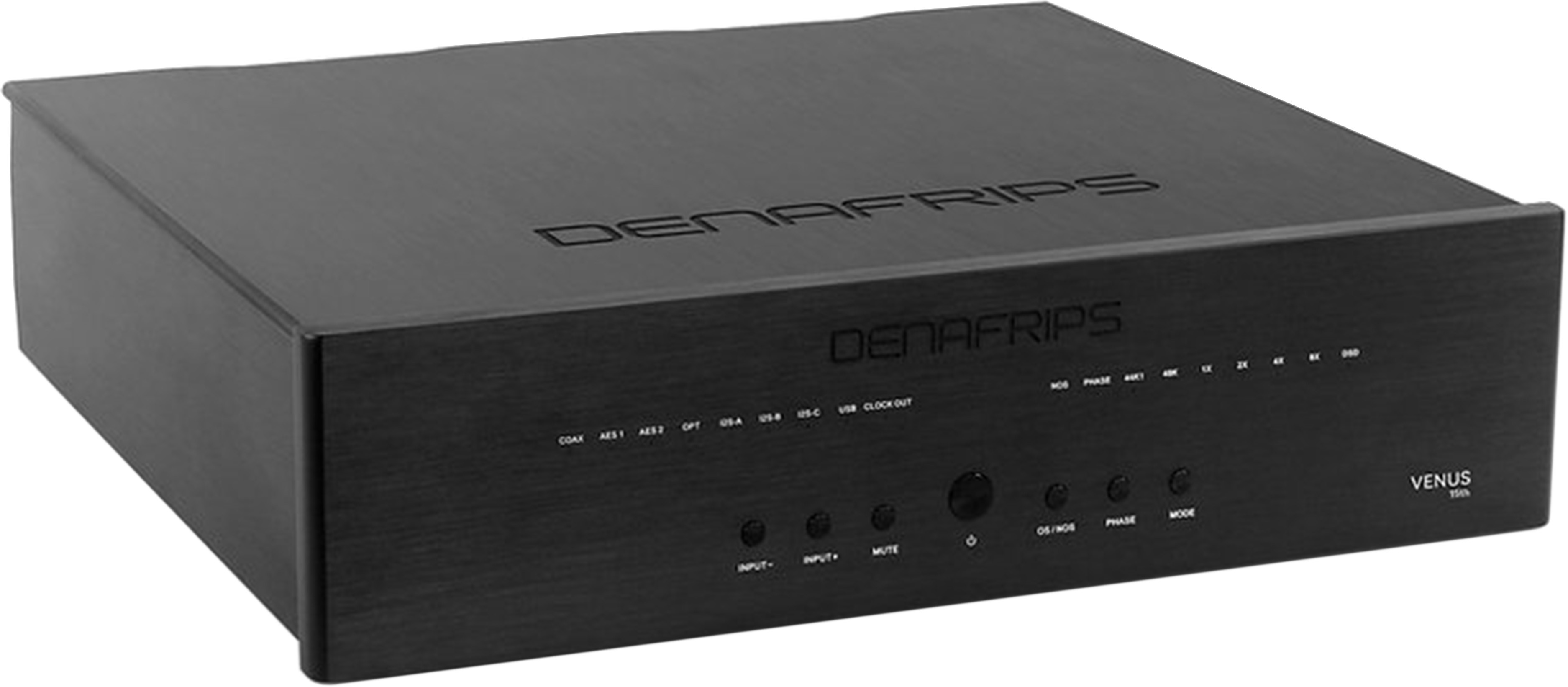 DENAFRIPS VENUS 15TH Balanced R2R DAC 24bit 1536kHz DSD1024 Black