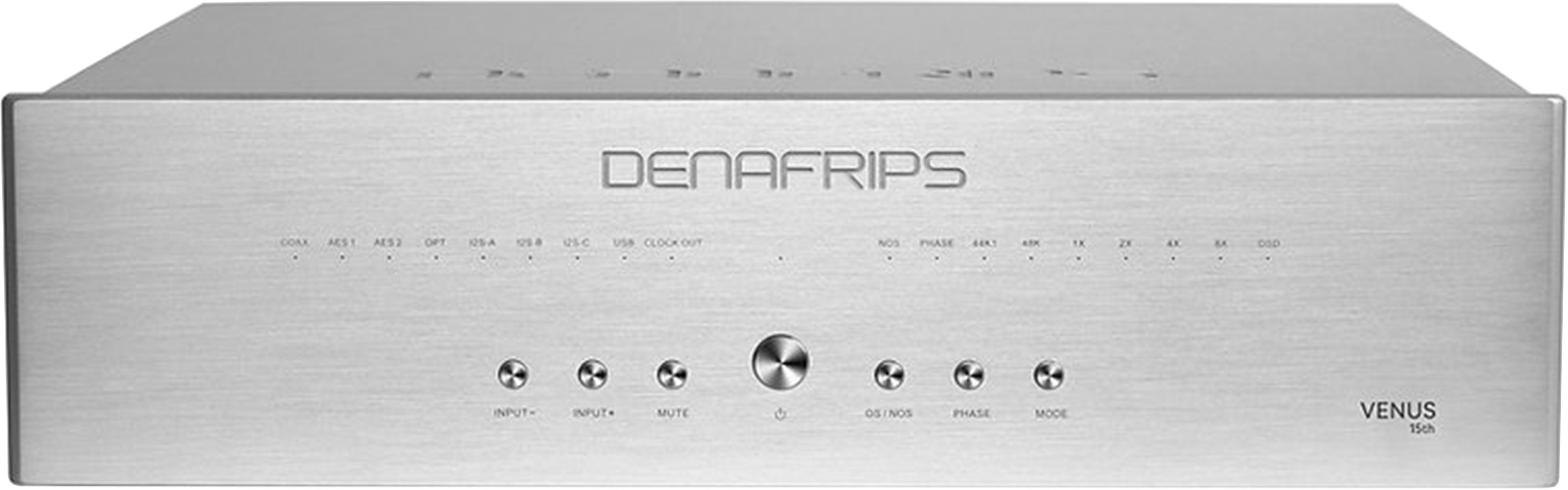 DENAFRIPS VENUS 15TH DAC R2R Symétrique 24bit 1536kHz DSD1024 Argent