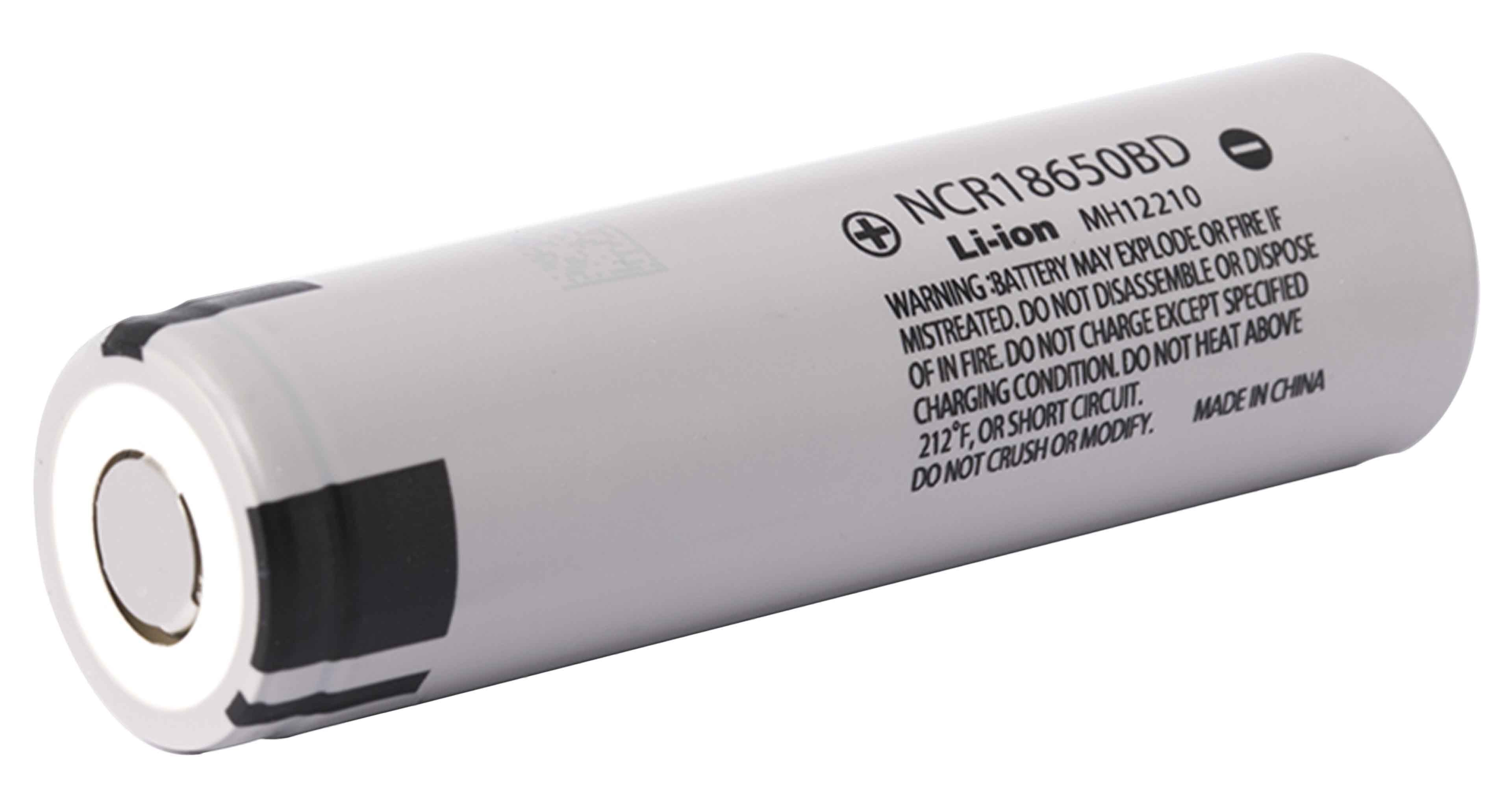 PANASONIC NCR18650BD 18650 Accumulator Lithium-Ion Battery 3.6V 3180mAh Rechargeable