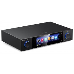 FiiO S15 Lecteur Réseau Audio Préamplificateur DAC AK4191EQ+AK4499EX WiFi Bluetooth Airplay DLNA Roon 32bit 768kHz DSD512 Noir