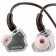 7HZ X CRINACLE ZERO II Écouteurs Intra-Auriculaires IEM Dynamiques Ø10mm USB-C avec Micro Argent