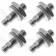 ISOACOUSTICS THREAD M10-1.0 Adapters for GAIA II / GAIA III (Set x4)