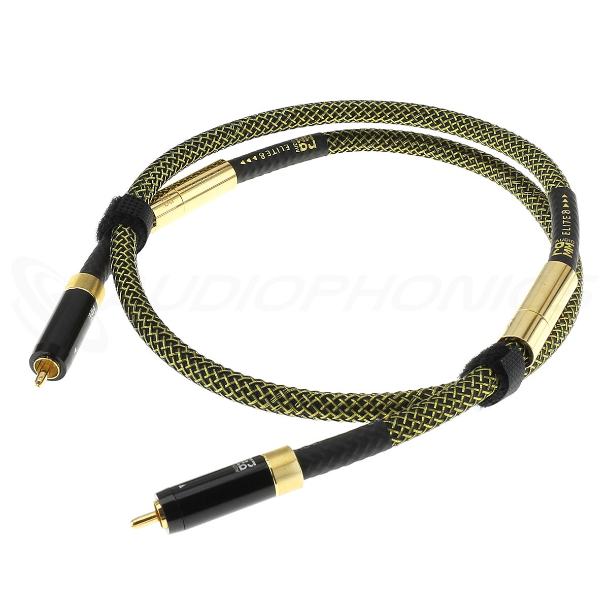 RAMM AUDIO ELITE 8 PREMIUM RCA Cables OCC Copper Cryo NBU Floating Ground Gold Plated 1.5m (Pair)