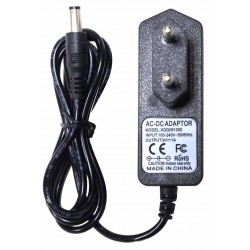 AC / DC Switching Power Adapter for effects pedal (negative center) 100-240V AC to 9V 1A DC