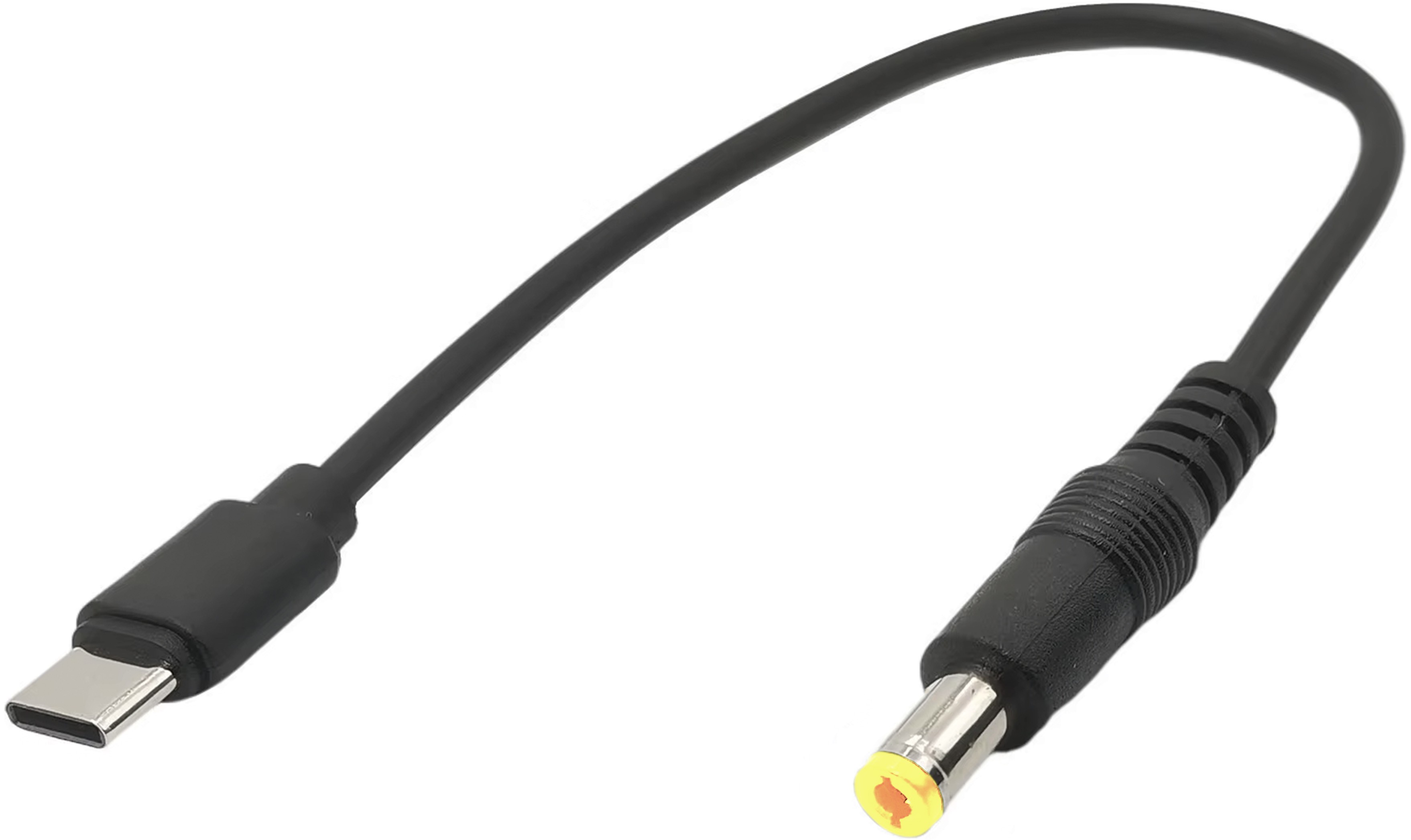 Adaptateur Jack DC 5.5/2.5mm vers USB-C 23cm