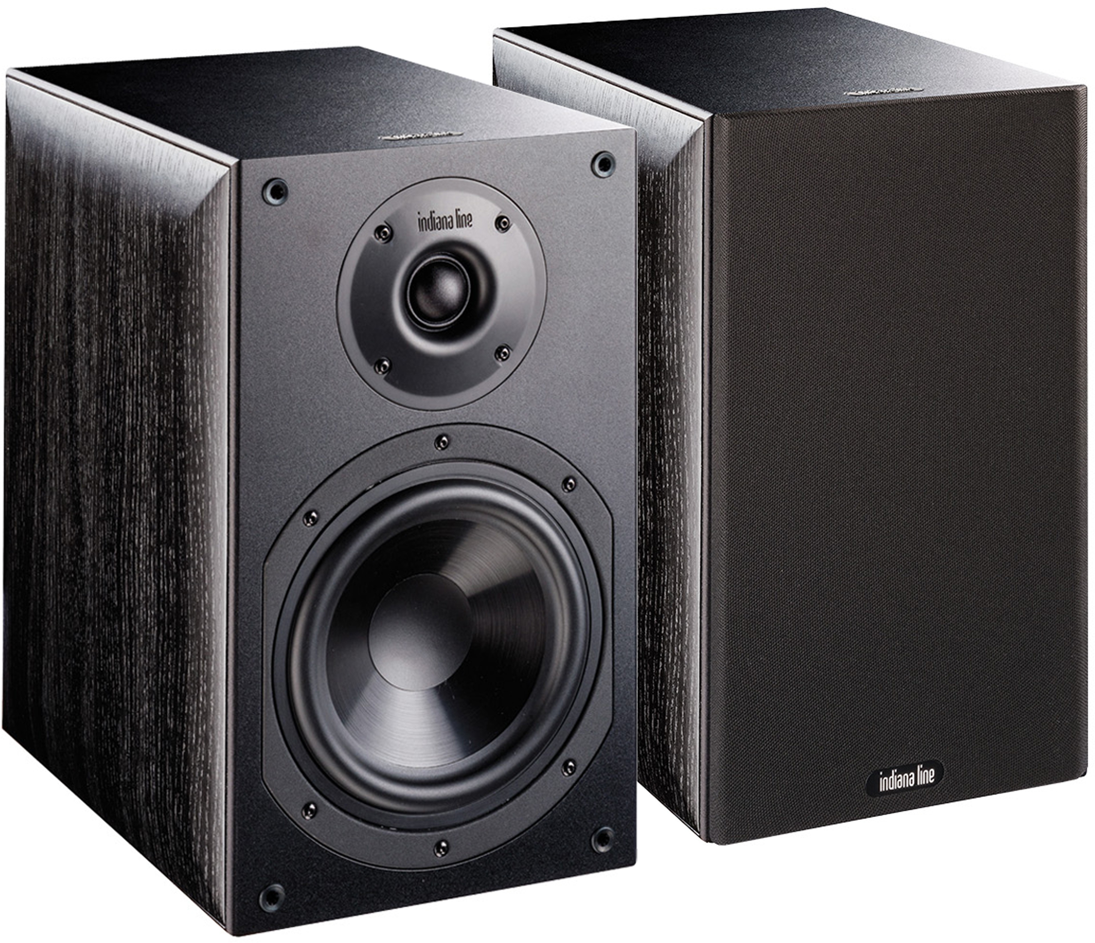 INDIANA LINE NOTA 260 X 2-Way Bookshelf Speakers 100W 4-8 Ohm 90dB 44Hz-22kHz Black Oak (Pair)