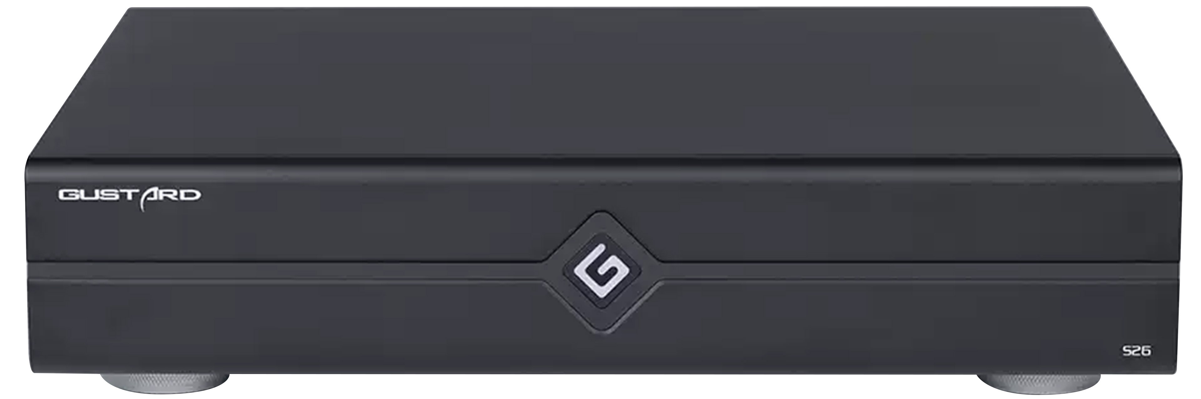 GUSTARD S26 Streamer Airplay UPnP Roon 32bit 768kHz DSD512 Black