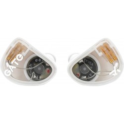 TRUTHEAR GATE Écouteurs Intra-Auriculaires IEM Dynamique Ø10mm 28Ω 122dB 10Hz-45kHz Blanc