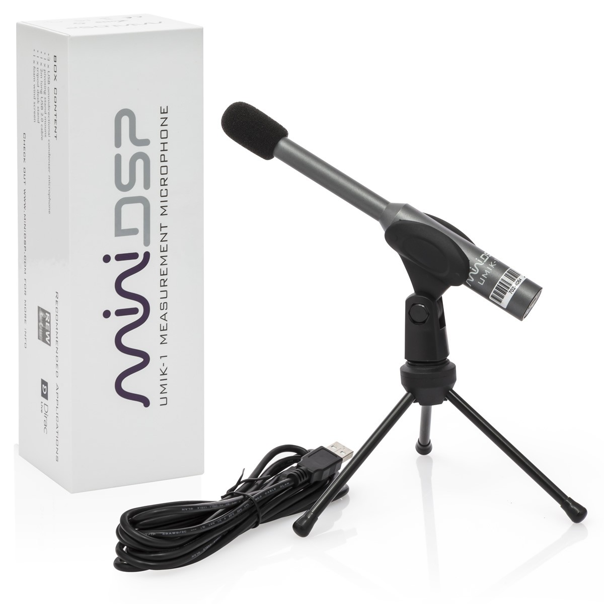 [GRADE A] MINIDSP UMIK-1 Low Noise Omnidirectional USB Microphone